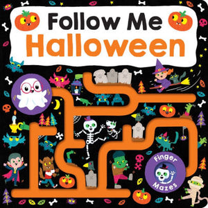 Maze Book: Follow Me Halloween