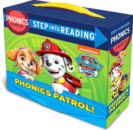 Phonics Patrol! (PAW Patrol): 12 Step into Reading Books