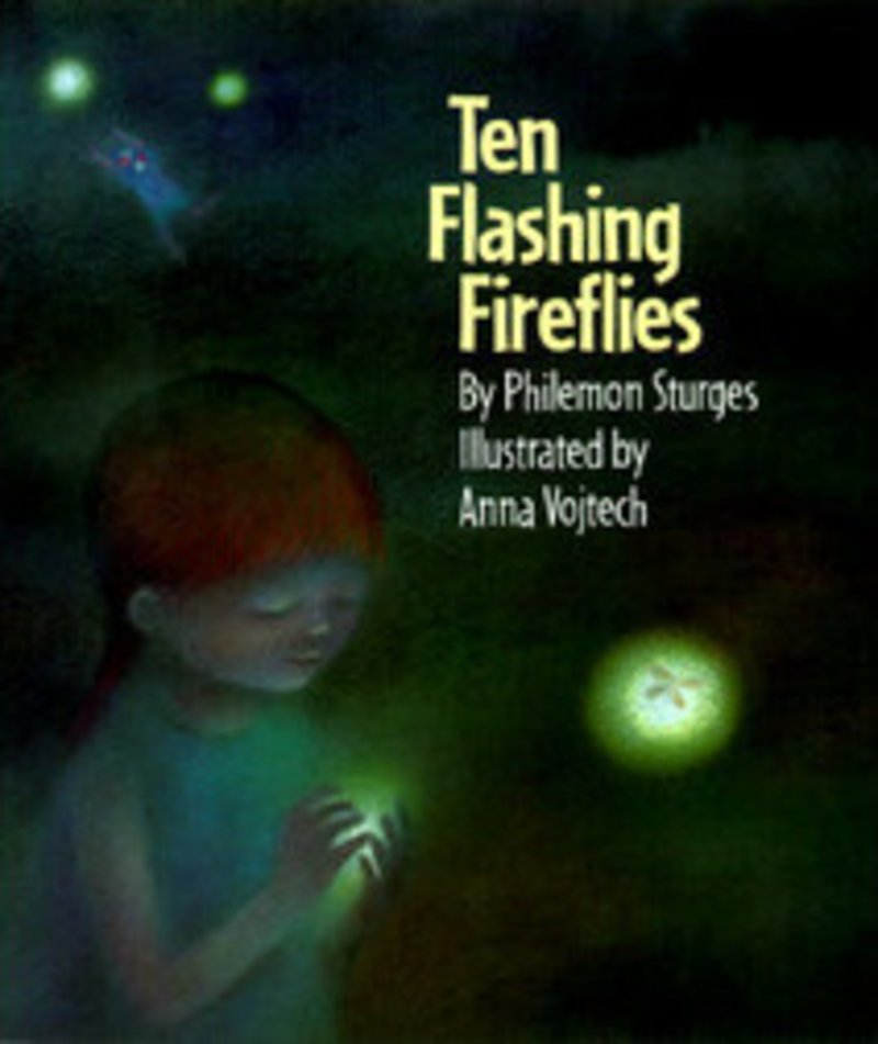Ten Flashing fireflies